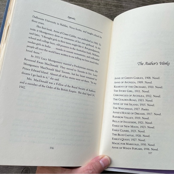 Anne Of Greene Gables Vintage 1984 Hardcover Book By L.M. Montgomery - Picture 8 of 12